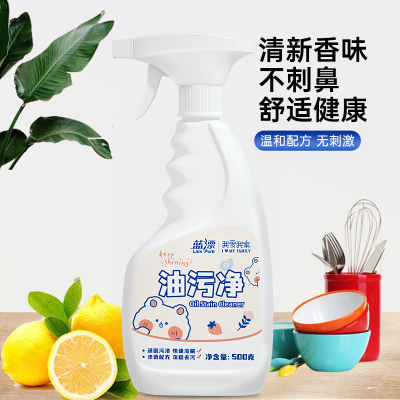蓝漂萌宠系列泡沫油污清洁剂500g*1瓶厨房油污净家用