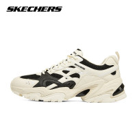 斯凯奇机甲鞋男女款Stamina时尚百搭复古老爹鞋跑步运动鞋237234 237234-NTBK 39.5