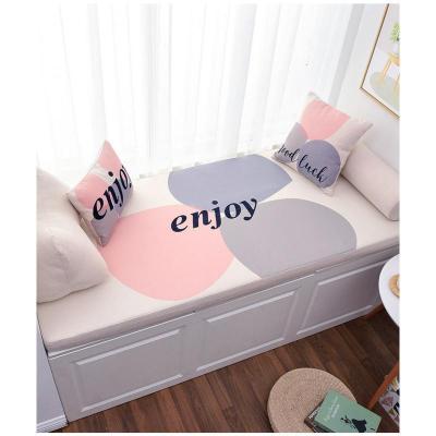 家柏饰(CORATED)飘窗垫窗台垫子四季榻榻米阳台垫乳胶坐垫防滑北欧风定做沙发卡座