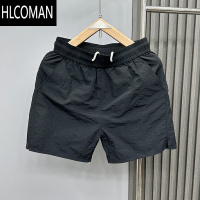 HLCOMAN2024夏季薄款男三分短裤休闲跑步篮球运动裤休闲百搭宽松沙滩裤子