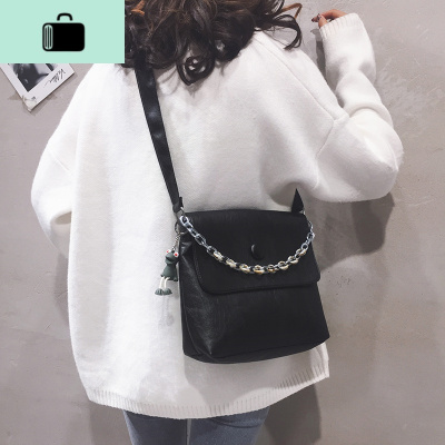 质感小包包女包新款2020可爱韩版pu水桶包休闲简约百搭单肩斜挎包NEW LAKE女斜挎包
