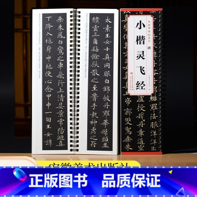 小楷灵飞经 [正版]历代碑帖精粹 唐 小楷灵飞经 古帖 简体旁注书碑帖毛笔字帖 杜浩楷书碑帖毛笔字帖书法字画历代名家书法