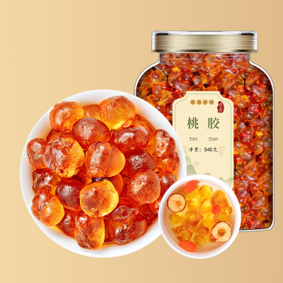 沈之问正品桃胶桃花泪可搭配雪燕皂角米银耳食用熬粥泡水甄选桃胶