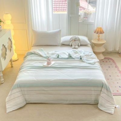 万全方位 WQFW-8001 被子-欣然 180*210cm 蓝白条纹(单位:件)