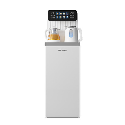 美菱(MELING1)饮水机家用一体柜下置式高端办公用蒸汽喷淋煮茶多档调温智能语音遥控茶吧机(双耦合款)