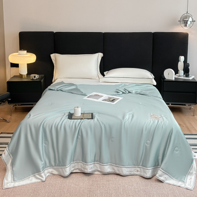 天山柔 150*200cm/200*230cm 60天丝伊芙琳绣花 夏被 (计价单位:床) 多色