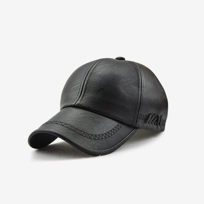 秋冬帽子新款户外休闲棒球帽中老年男士鸭舌帽厂家