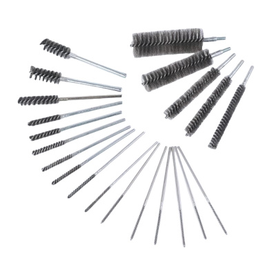 吉迎尚品 管道刷圆柱钢丝刷内孔刷 直径3-40mm备注 个