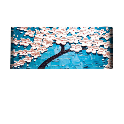 京城派 挂机空调罩格力美的海尔挂机空调开机不取卧室1.5P挂式2P空调罩套盖布 4032蓝色发财树 80*20*35cm