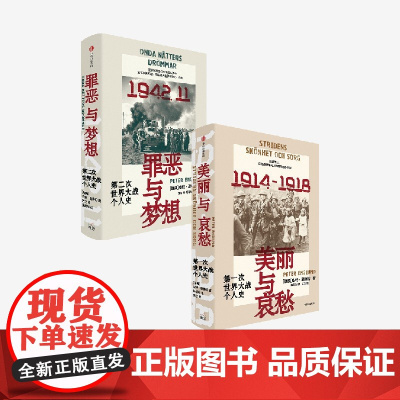美丽与哀愁+罪恶与梦想(套装2册) 皮特恩格伦著 中信出版社图书 正版