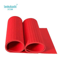 天空桥 绝缘地垫 红色条纹8mm*1m*10m 卷