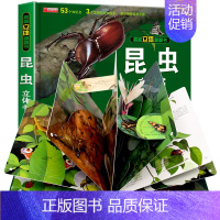 揭秘立体翻翻书-昆虫 [正版]我们的大中国3d立体书小学生儿童绘本故事书硬壳3-6-8岁以上一二三年级男孩女孩读物翻翻书