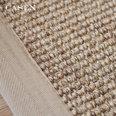 美帮汇编加厚剑麻地毯中式客厅茶几地垫书房卧室床边地毯定制