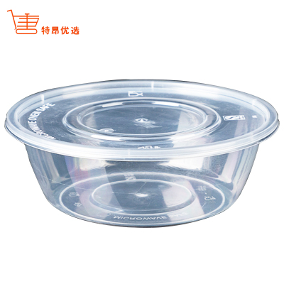 特昂优选 一次性餐盒餐碗 625ML*300套/箱