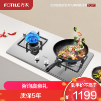 方太TH33G燃气灶双眼灶煤气灶单灶具燃气灶嵌入式灶煤气炉不锈钢灶台炉具炉灶带熄火保护