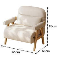 豫汉迎布艺沙发可折叠张