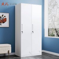 质凡钢制储物更衣柜 二门更衣柜850*390*1850mm