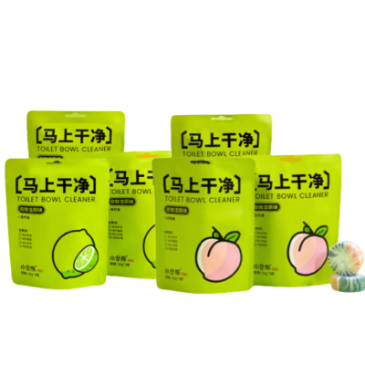小仓熊双效洁厕块套装(青柠3袋装*3*白桃3袋装*3)XH800007