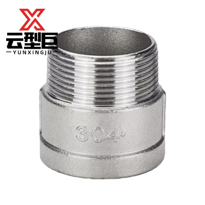 云型巨 不锈钢内外丝直接 不锈钢管件不锈钢内外丝大小头 304 单位:个