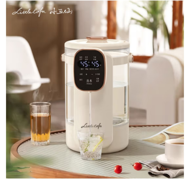 小画仙电热水瓶LDSP-3501E 家用烧水壶开水器 3.5L大容量电水瓶多段保温电动饮水机除氯高硼硅玻璃