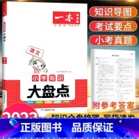 语文 小学升初中 [正版]2023小学知识大盘点语文数学英语基础知识手册大全四五六年级考试总复习资料人教版小升初必背考点
