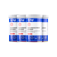 fertig菲尼西洗衣机槽清洗剂强力除垢除菌波轮滚筒专用清洁剂小白罐4瓶
