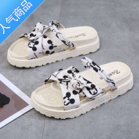 SUNTEK可湿水罗马凉鞋女夏天外穿2023年新款厚底增高学生沙滩两穿凉拖鞋