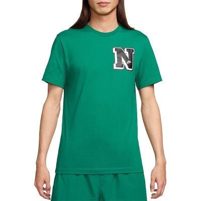 NIKE耐克短袖T恤运动休闲舒适透气针织圆领男装FV3773-365 D