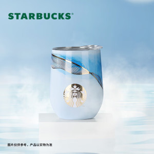 星巴克不锈钢真空保温杯304不锈钢双层密封防漏时尚便携双层温控持久保热保冷