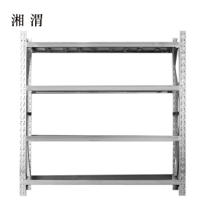 湘渭加厚201不锈钢重型货架商用仓库多层置物架多功能储物架1200*500*2000mm