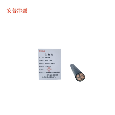 安普津盛 铜芯电力电缆YJV3*4+1*2.5mm0.6/1kv 米