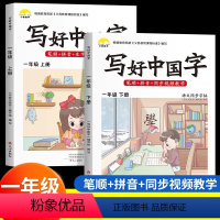 [热卖2本]一年级上下册❤️语文 [正版]抖音同款2024新版写好中国字字帖一年级上下册同步课课练人教版小学生二三年级下