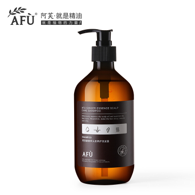 阿芙AFU洗发水生姜萃取姜精萃头皮养护洗发露500ml