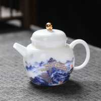 MULTIPOTENT功夫泡茶壶高级美术大师黄旭东作品冰晶玉(高山流水)文轩壶