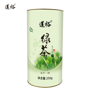 莲裕龙井一级250克桶