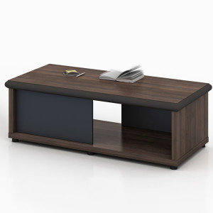 意森亚 现代中式方形储物茶几人造板材质高颜值实用设计