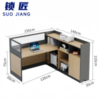 锁匠 屏风工位150*140*110cm张