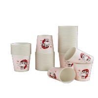 祥铁 一次性加厚家用加硬耐高温防烫食用级隔热茶水杯60只 包