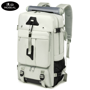 漫山 背包男士高级感双肩包女大容量多功能斜挎手提包户外旅行包 60L MS-2429-A(个)
