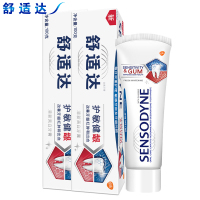 舒适达/SENSODYNE 护敏健龈牙膏100g*2支(焕亮洁白+清新洁白各1支)改善牙龈红肿和出血