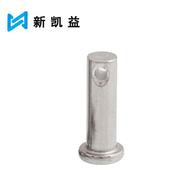 新凯益 304不锈钢平头带孔圆柱销 X8*20 个