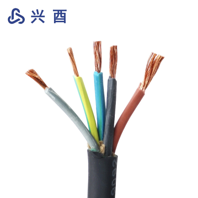 兴酉 橡套电缆 YZ-5*4mm² 米