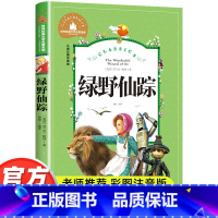 绿野仙综 [正版]绿野仙踪彩图注音版小学生一年级二年级三年级阅读课外书阅读书老师带拼音儿童读物6-8-10岁故事书必世界