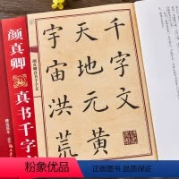 [正版]颜真卿真书千字文 大八开颜体楷书千字文全文 中国历代名碑名帖放大本系列 毛笔楷书书法帖字帖 附简体旁注 黑龙江