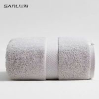 三利长绒棉缎档星级酒店大毛巾 A类标准 140克/条 3条装 颜色随机