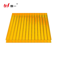 围一 pc阳光板透明加厚长6m*2.1m*0.002m四层板 张