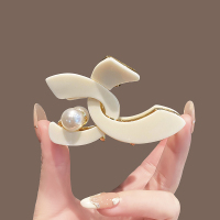 醋酸字母轻奢气质高级感抓夹后脑勺盘发夹子小众设计时尚百搭头饰送女朋友老婆情人节七夕生日礼物