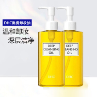DHC蝶翠诗橄榄卸妆油卸妆水200ml*2油皮温和去黑头去角质