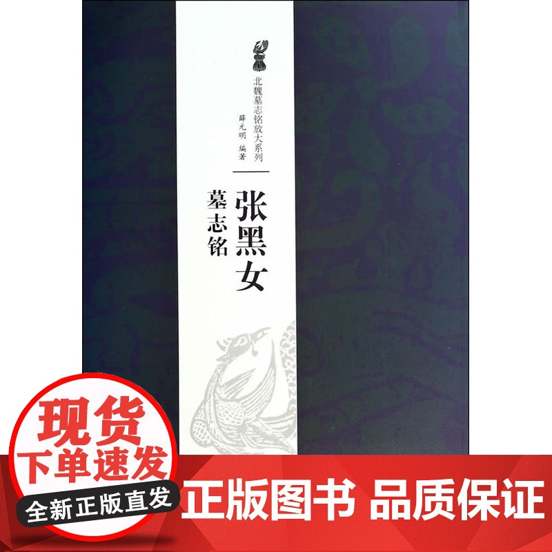 张黑女墓志铭 魏故南阳太守张玄墓志 北魏墓志铭放大系列魏碑名帖笔书法入门自学技法临摹鉴赏书籍 江西美术出版社