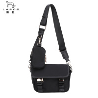 猎豹单肩斜挎包可定制视频监视仪挂包 大号26*9*20cm个